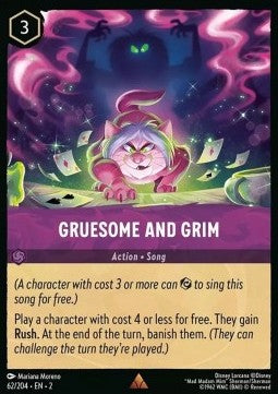 Gruesome And Grim 2ROF-62 Rare Excellent Englisch