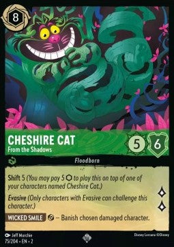 Cheshire Cat - From the Shadows 2ROF-75 Super Rare Excellent Englisch
