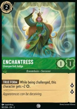 Enchantress - Unexpected Judge 2ROF-80 Common Excellent Englisch Foil