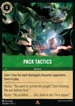 Pack Tactics 2ROF-100 Rare Excellent Englisch