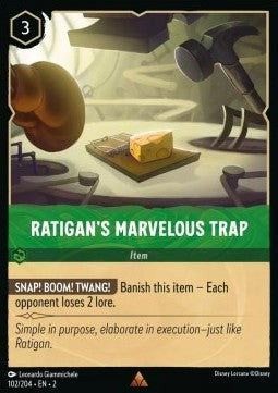 Ratigan's Marvelous Trap 2ROF-102 Rare Excellent Englisch