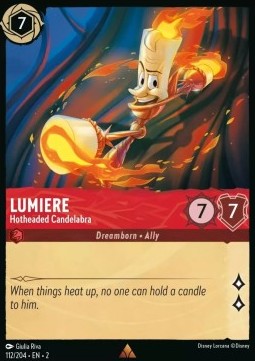 Lumière - Hitzköpfiger Armleuchter 2ROF-112 Rare Near Mint Deutsch Foil