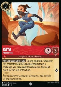 Raya - Eigensinnig 2ROF-122 Common Near Mint Deutsch Foil