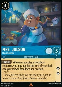 Mrs. Minna - Haushälterin 2ROF-153 Rare Near Mint Deutsch Foil