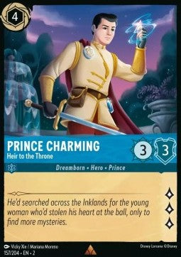 Prinz Charming - Thronerbe 2ROF-157 Rare Near Mint Deutsch Foil