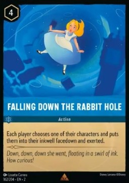 Falling Down the Rabbit Hole 2ROF-162 Rare Excellent Englisch