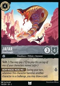 Jafar - Dreadnought 2ROF-183 Uncommon Excellent Englisch Foil
