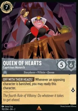 Queen of Hearts - Capricious Monarch 2ROF-192 Rare Excellent Englisch