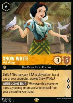 Schneewittchen - Am Wunschbrunnen 2ROF-25 Legendary Near Mint Deutsch Foil