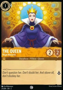 The Queen - Regal Monarch 2ROF-27 Common Excellent Englisch