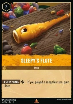 Sleepy's Flute 2ROF-34 Rare Near Mint Englisch