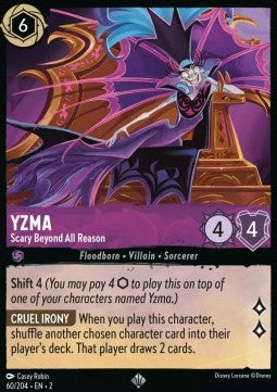 Yzma - Scary Beyond All Reason 2ROF-60 Super Rare Excellent Englisch Foil