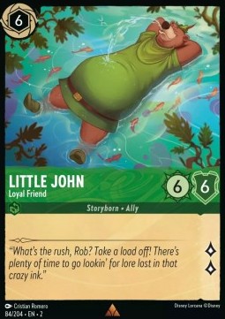 Little John - Treuer Freund 2ROF-84 Rare Near Mint Deutsch Foil