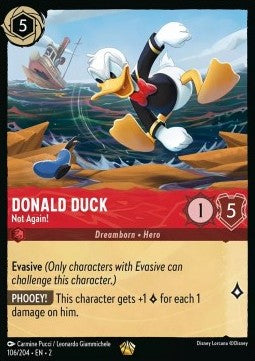 Donald Duck - Nicht schon wieder! 2ROF-106 Legendary Near Mint Deutsch Foil