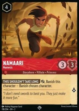 Namaari - Nemesis 2ROF-118 Super Rare Excellent Englisch