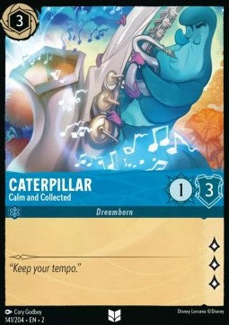 Caterpillar - Calm and Collected 2ROF-141 Uncommon Excellent Englisch Foil
