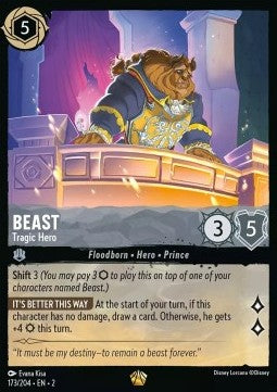 Biest - Tragischer Held 2ROF-173 Legendary Near Mint Deutsch Foil