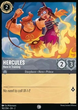 Herkules - Held in Ausbildung 2ROF-182 Common Near Mint Deutsch Foil