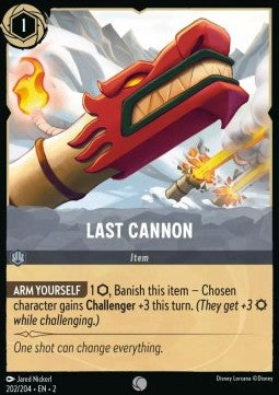 Letzte Kanone 2ROF-202 Common Near Mint Deutsch Foil
