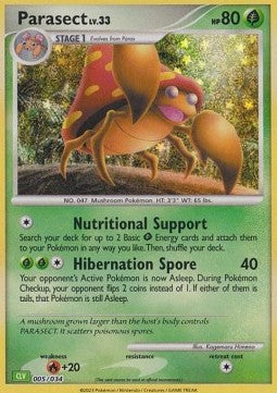 Parasect Lv.33 CLV-005 Fixed Excellent Englisch