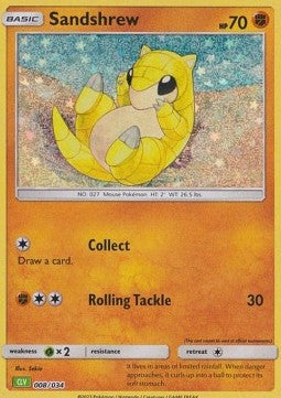 Sandshrew CLV-008 Fixed Excellent Englisch