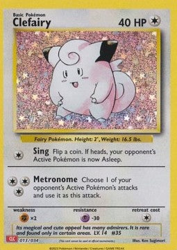 Clefairy CLC-013 Fixed Near Mint Englisch