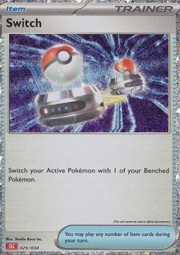 Switch CLC-029 Fixed Near Mint Englisch