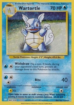 Wartortle CLB-002 Fixed Near Mint Englisch