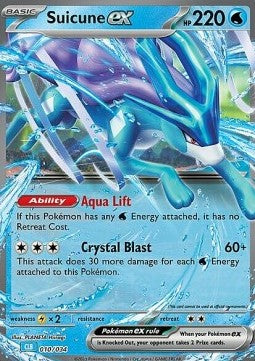 Suicune ex CLB-010 Fixed Near Mint Englisch
