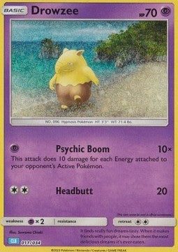Drowzee CLB-011 Fixed Near Mint Englisch