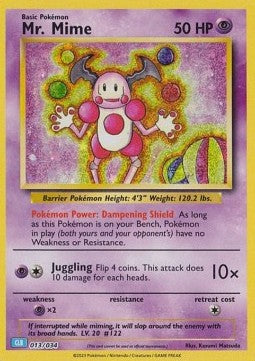 Mr. Mime CLB-013 Fixed Excellent Englisch