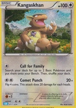 Kangaskhan CLB-017 Fixed Near Mint Englisch