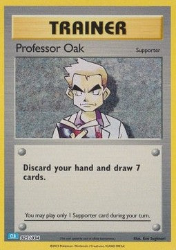 Professor Oak CLB-025 Fixed Excellent Englisch