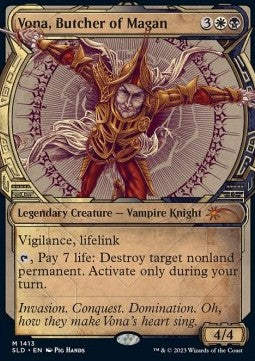 Vona, Butcher of Magan SLDSV23-1413 Mythic Excellent Englisch