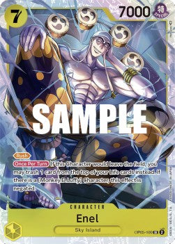 Enel (OP05-100) (V.1) OP05 Super Rare Near Mint Englisch