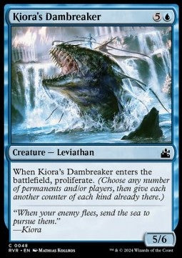 Kiora's Dambreaker RVR-48 Common Excellent Englisch