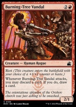 Burning-Tree Vandal RVR-105 Common Near Mint Englisch