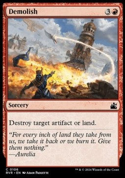 Demolish RVR-106 Common Near Mint Englisch