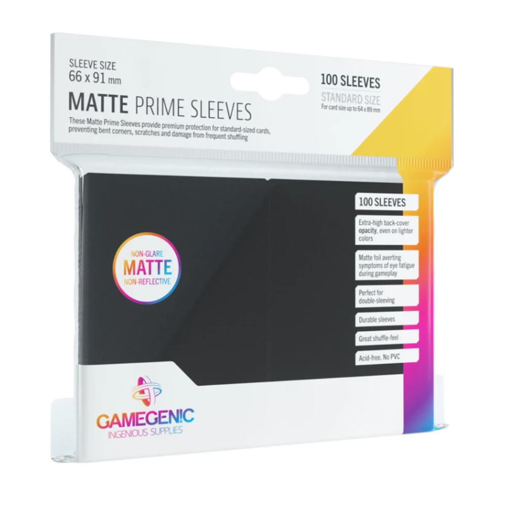 Gamegenic - Matte Prime Sleeves Standard Size (100) Orange