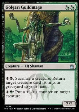 Golgari Guildmage RVR-188 Uncommon Near Mint Englisch