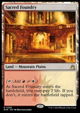 Sacred Foundry RVR-285 Rare Near Mint Englisch