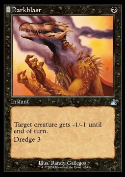 Darkblast XRVR-454 Uncommon Near Mint Englisch Foil