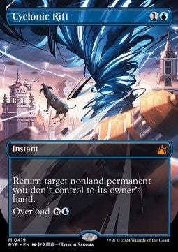 Cyclonic Rift (V.2) XRVR-419 Mythic Excellent Englisch Foil
