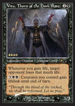 Vito, Thorn of the Dusk Rose 30C-2020 Rare Good Englisch Foil