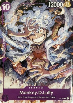 Monkey.D.Luffy (P-041) (V.1) P Promo Near Mint Englisch