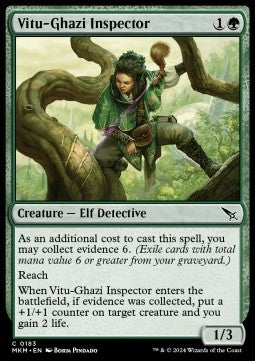 Inspektorin von Vitu-Ghazi MKM-183 Common Near Mint Deutsch