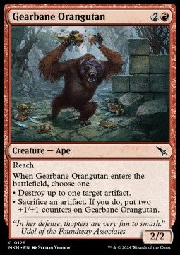 Ruinöser Orang-Utan MKM-129 Common Near Mint Deutsch