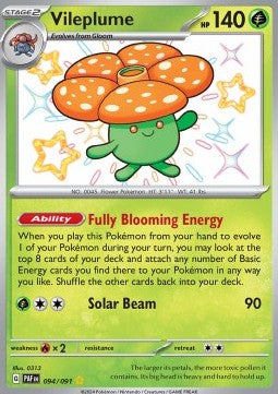 Giflor PAF-094 Shiny Rare Near Mint Deutsch