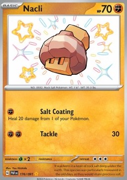 Nacli PAF-176 Shiny Rare Excellent Englisch