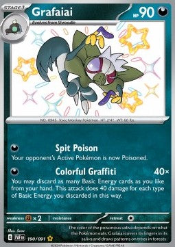 Affiti PAF-190 Shiny Rare Near Mint Deutsch